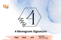 Monogram Signature Product Image 1