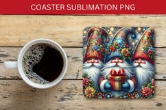 square coaster - three gnomes Product Image 1