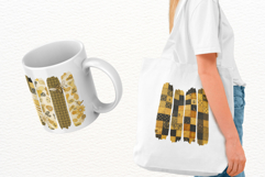 Honey Bees Brushtrokes Clipart 24 PNG Product Image 3