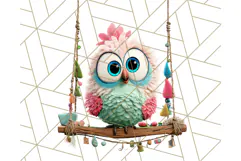 Pet Shop Clipart, Cute Big Eyed Animals, Kawaii Pets PNG Product Image 3