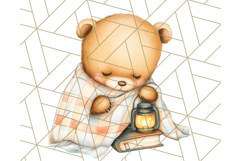 Bookish Animals PNG Clipart with Cozy Reading Elements Product Image 3