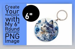 Whimsical Cat Crafts: 3D Sublimation Product Image 1