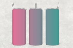 Ombre Gradient Tumbler Wrap Sublimation Product Image 1