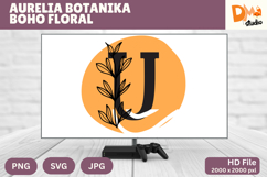 Aurelia Botanika Boho Floral Monogram Product Image 1