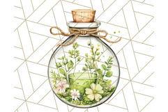 Cottagecore Apothecary PNG Clipart, Rustic Potions &amp; Herbs Product Image 3