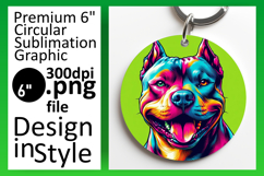 Creative Circle Design for Coasters , Dog Product Image 1