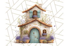 Whimsical Cottagecore Cottage PNG Clipart, Fairy House Png Product Image 3