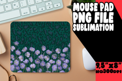 COZY MOUSE PAD FUN ART, Leopard Print Product Image 1