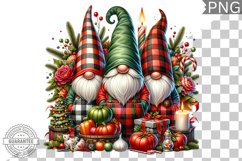 Christmas Gnome Sublimation - Clipart PNG Design Product Image 1