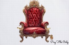 Royal Christmas Clipart Sublimation PNG Product Image 1