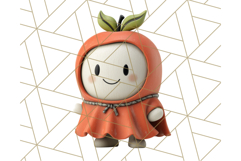 Cute Halloween Ghost Clipart Costume PNG, Halloween Png Product Image 3