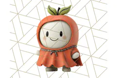 Cute Halloween Ghost Clipart Costume PNG, Halloween Png Product Image 3