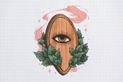 Vintage Halloween Sublimation Clipart PNG Product Image 2