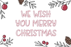 Warm Christmas Fonts | Cozy Handwritten Font Family Product Image 12