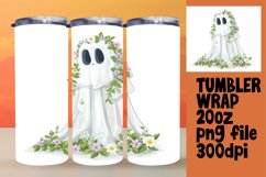 Playful Watercolor Ghost Design Product Image 1