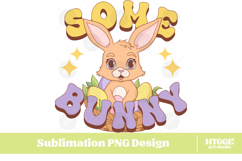 Easter Sublimation PNG Bundle Bunny Chick Farm Hip Hop Joy Product Image 4