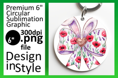 Gorgeous Circle Design Car Coaster PNG , Easter Bunny Product Image 1