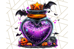 Magical Halloween PNG Clipart, Cute Spooky Elements Clip Art Product Image 3