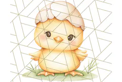 Pastel Farm Nursery PNG Clipart, Baby Animals And Elements Product Image 3