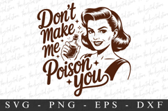Don&#039;t Make Poison You Svg | Halloween Svg | Cricut Product Image 1