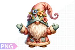Easter Gnome Clipart ,Easter sublimation PNG Design Product Image 1