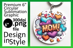 Watercolor Mama's Day Coaster Showcase Product Image 1