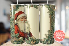 Santa Christmas Tumbler | Christmas Tumbler Wrap Product Image 1