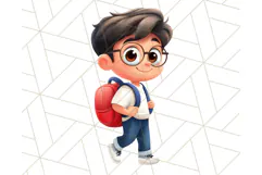 Boy Teacher Clipart PNG, Cute Male Teacher Illustration Product Image 3