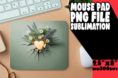 Timeless desk PAD Fun Ideas, 3D Heart Product Image 1