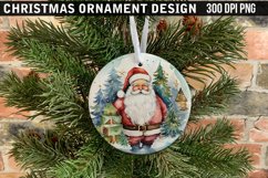 Christmas Ornament Sublimation PNG Design Product Image 1