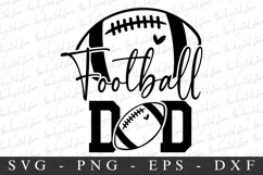 Football Dad SVG | SVG Cut files | Cricut Product Image 1