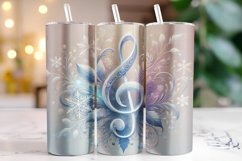 Christmas Music Tumbler Wrap | Sublimation | Tumblers Product Image 1