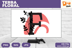 Terra Floral Monogram Product Image 1