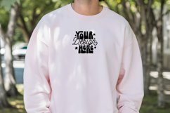 Gildan 18000 Light Pink Mockup, Mockup Product Image 1