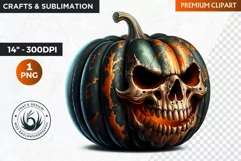 Halloween Pumpkin Clipart PNG, halloween clipart,pumpkin png Product Image 1