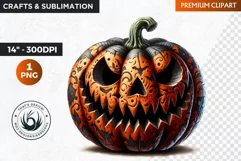 Halloween Pumpkin Clipart PNG, halloween clipart,pumpkin png Product Image 1