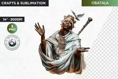 Voodoo God Spirit clipart PNG, African mythology Graphics Product Image 1