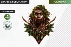 Voodoo Goddess Spirit clipart PNG, African mythology Graphic Product Image 1