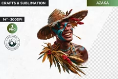 Voodoo God Spirit clipart PNG, African mythology Graphics Product Image 1