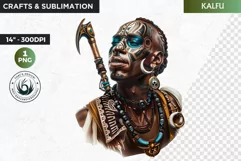 Voodoo God Spirit clipart PNG, African mythology Graphics Product Image 1
