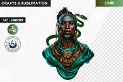 Voodoo God Spirit clipart PNG, African mythology Graphics Product Image 1