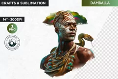 Voodoo God Spirit clipart PNG, African mythology Graphics Product Image 1