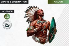 Voodoo God Spirit clipart PNG, African mythology Graphics Product Image 1