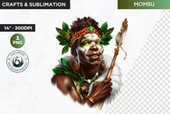 Voodoo God Spirit clipart PNG, African mythology Graphics Product Image 1