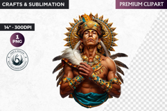 Inca God clipart PNG, Incan mythology Graphics, Perú Product Image 1