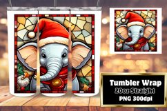 Christmas Stained Wrap for Tumblers Product Image 1