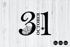 31 Oct SVG, Halloween SVG Product Image 1
