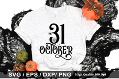 31 October SVG - Halloween Design Product Image 1
