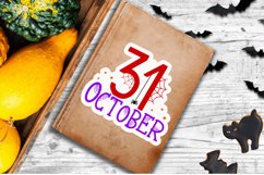 31 october Stickers PNG Product Image 2