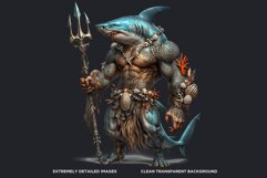 Epic Warrior Animal Clipart Set, gladiator tribal animals Product Image 3